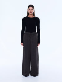 Andie Trackpant - Washed Bark