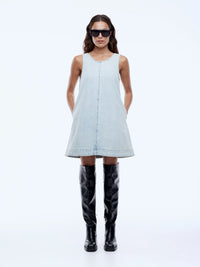 Annie Denim Dress - Light Wash