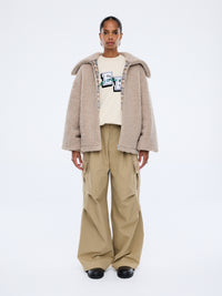 Tina Teddy Jacket - Birch