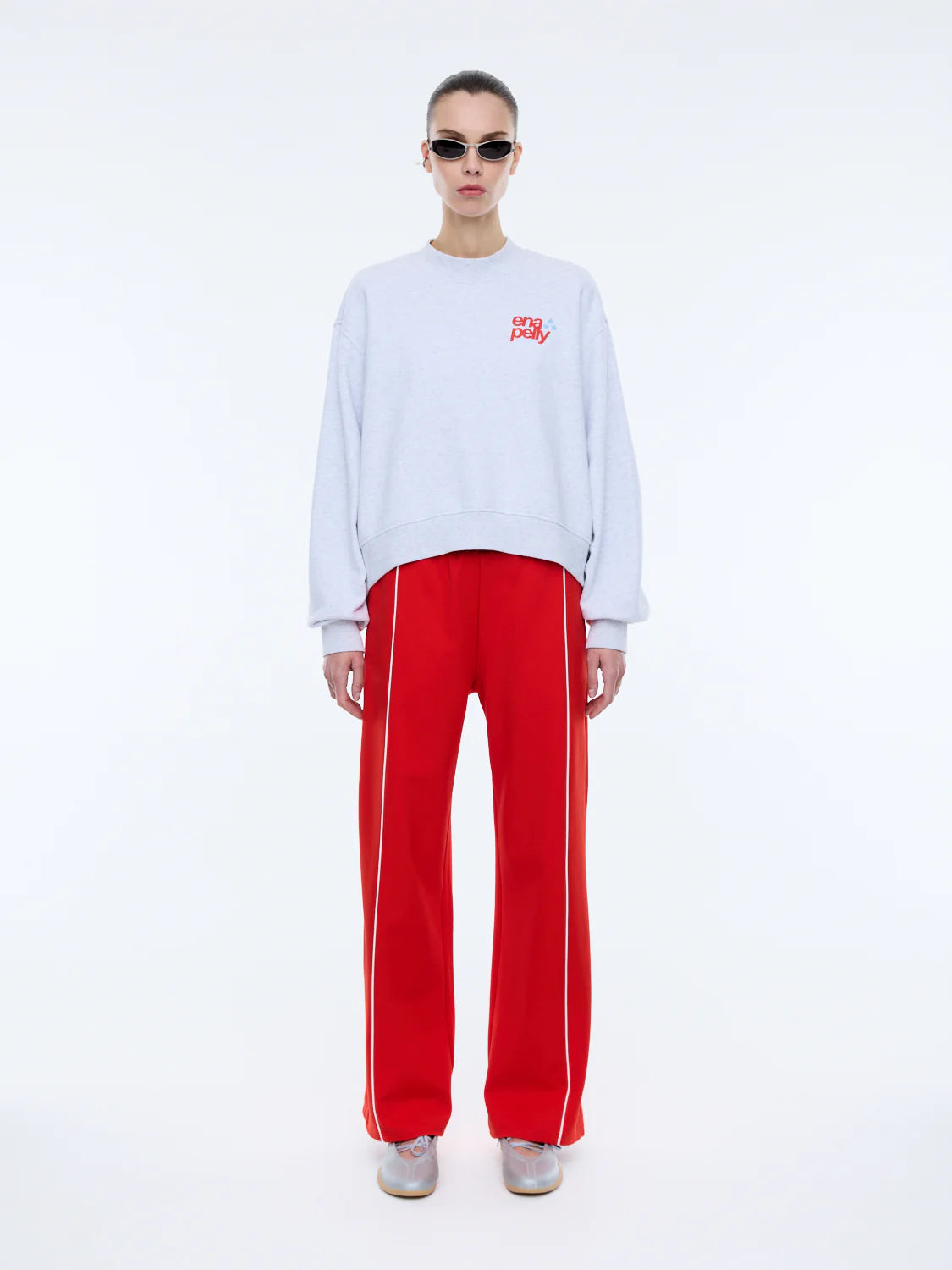 Sport Studio Sweatshirt - White Marle