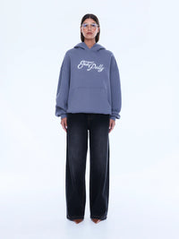Cassie Oversized Hoodie - Washed Grey/Ena Pelly Grey