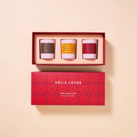 Trio Candle Set - European Holiday