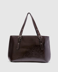 Everyday East-West Tote - Burnt Coffee