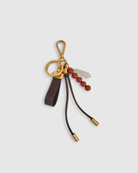 Fia Key Charm - Chocolate