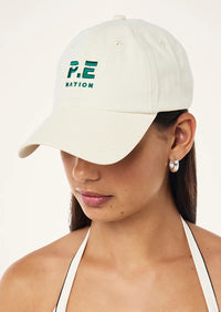 Heads Up Cap - Whisper White/Collegiate Green