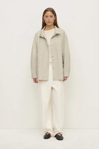 Harper Cotton Jacket - Stone
