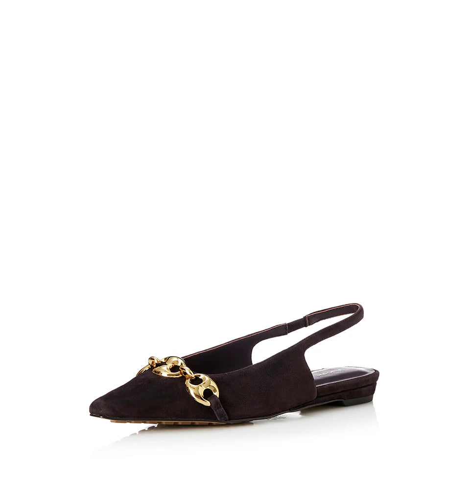 Harriet - Choc Suede