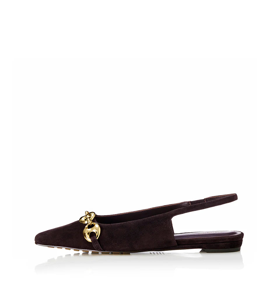 Harriet - Choc Suede