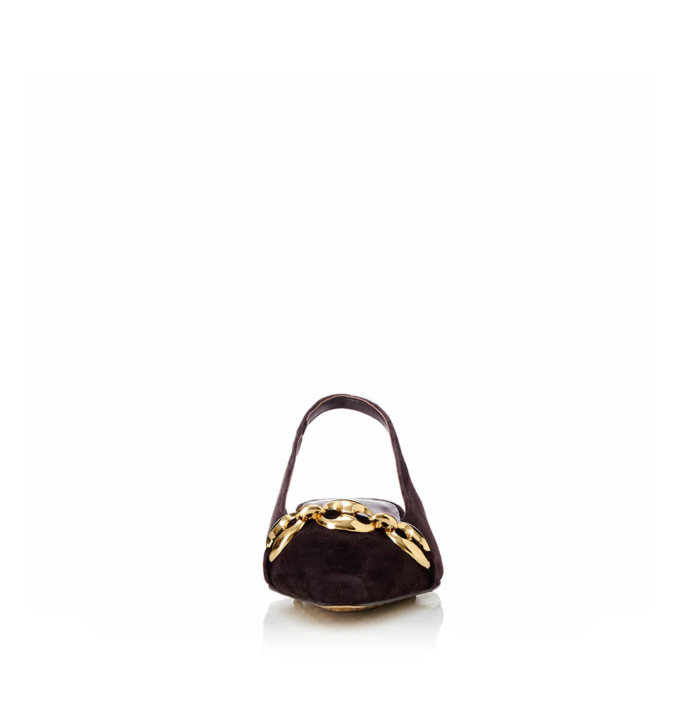 Harriet - Choc Suede