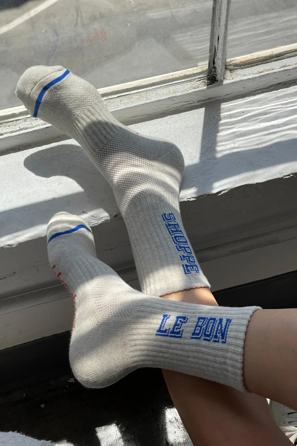 Preppy Socks - Ice Blue
