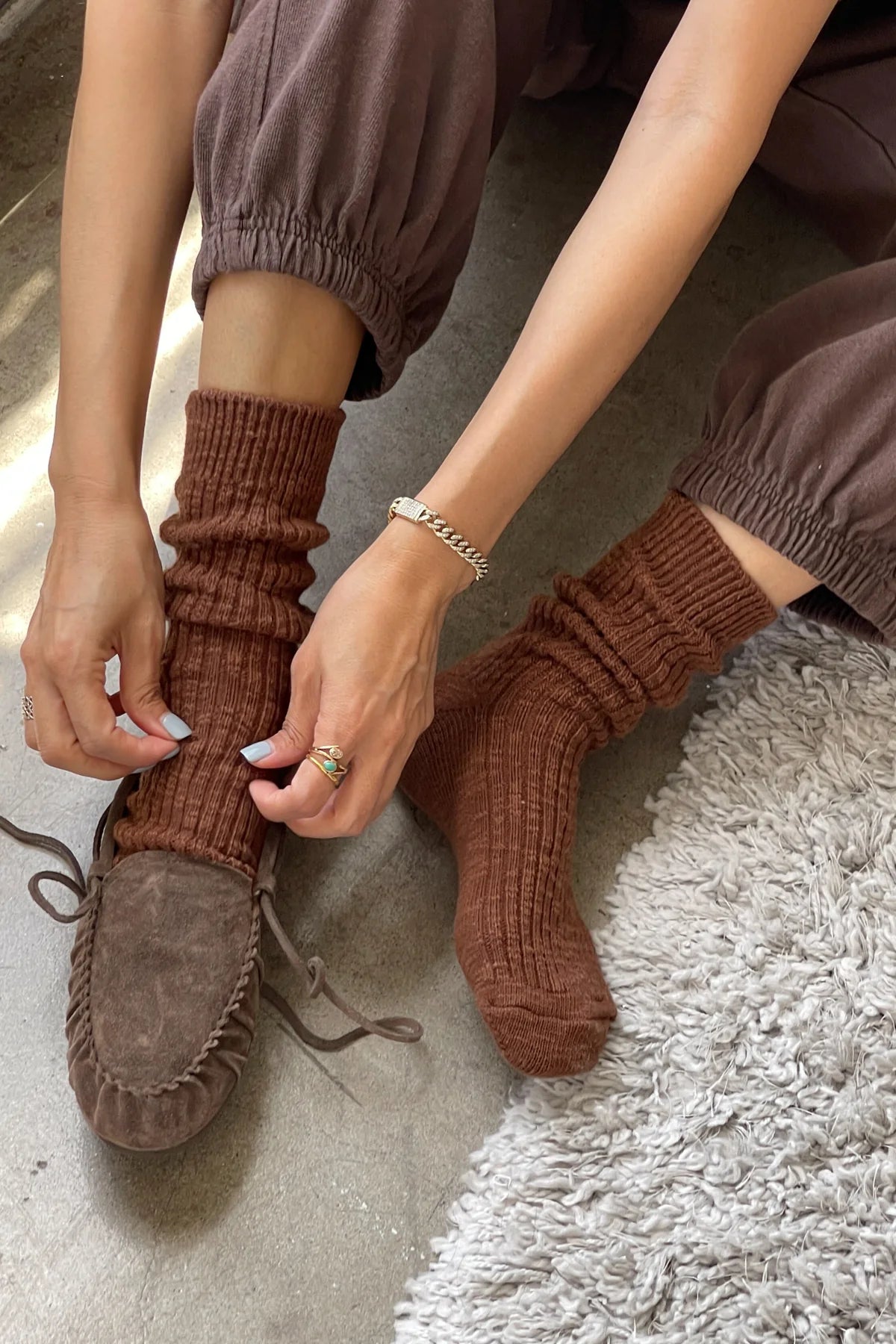 Cottage Socks - Bear