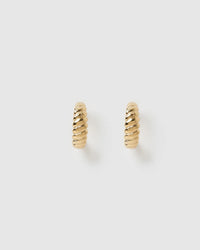 Lulu Gold Hoop Earrings