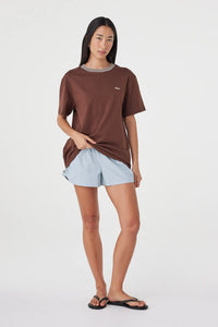 Kylen Tee - Espresso & Cream