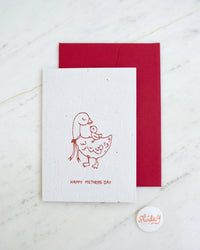 Mother's Day Card - Duck
