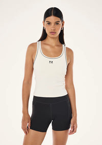 Nexus Rib Tank - Whisper White/Smokestone