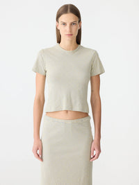 Bias Stripe Baby T.Shirt - Yellow / Purple