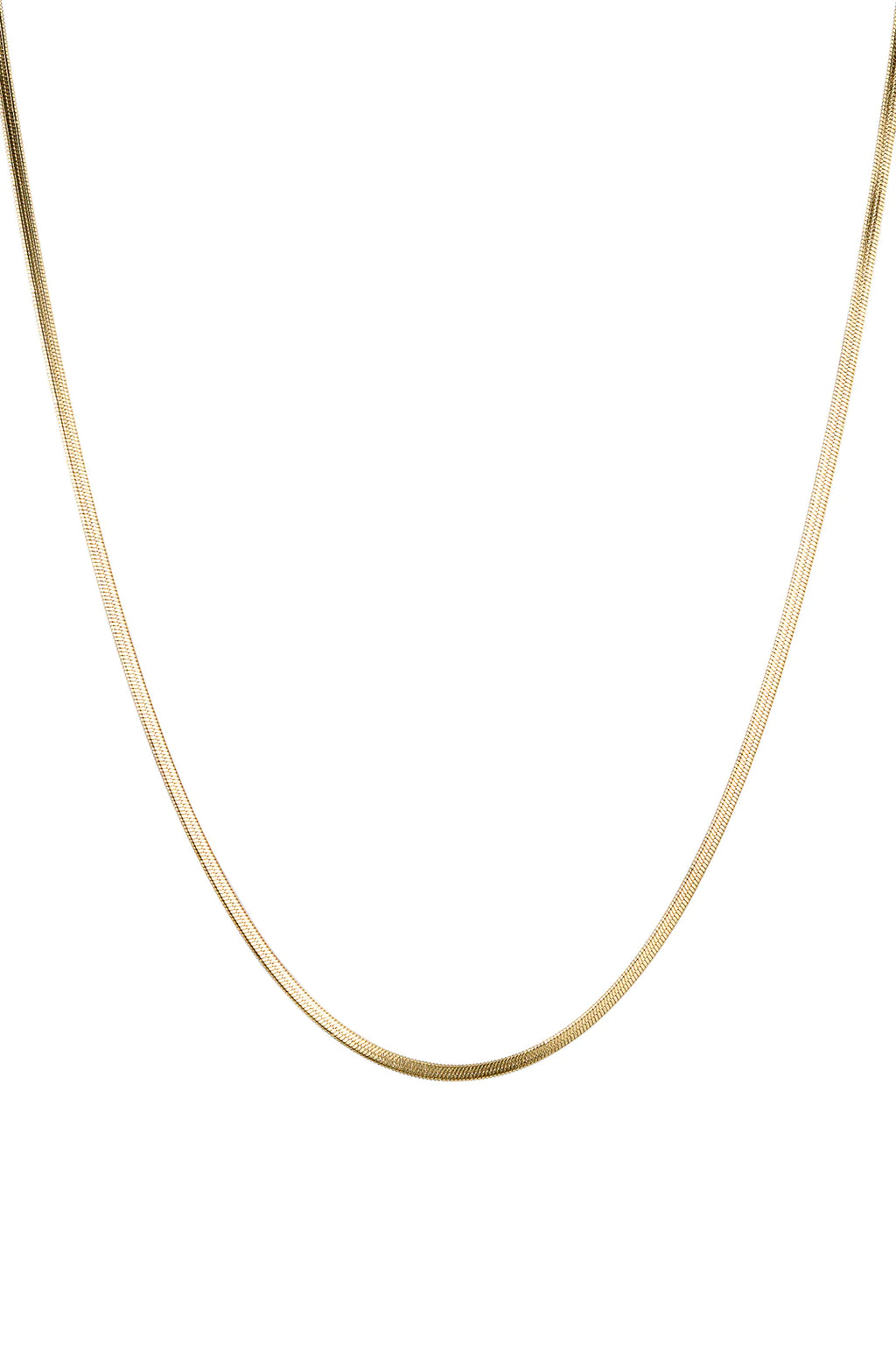 Hailey Snake Necklace - 2mm (Short)