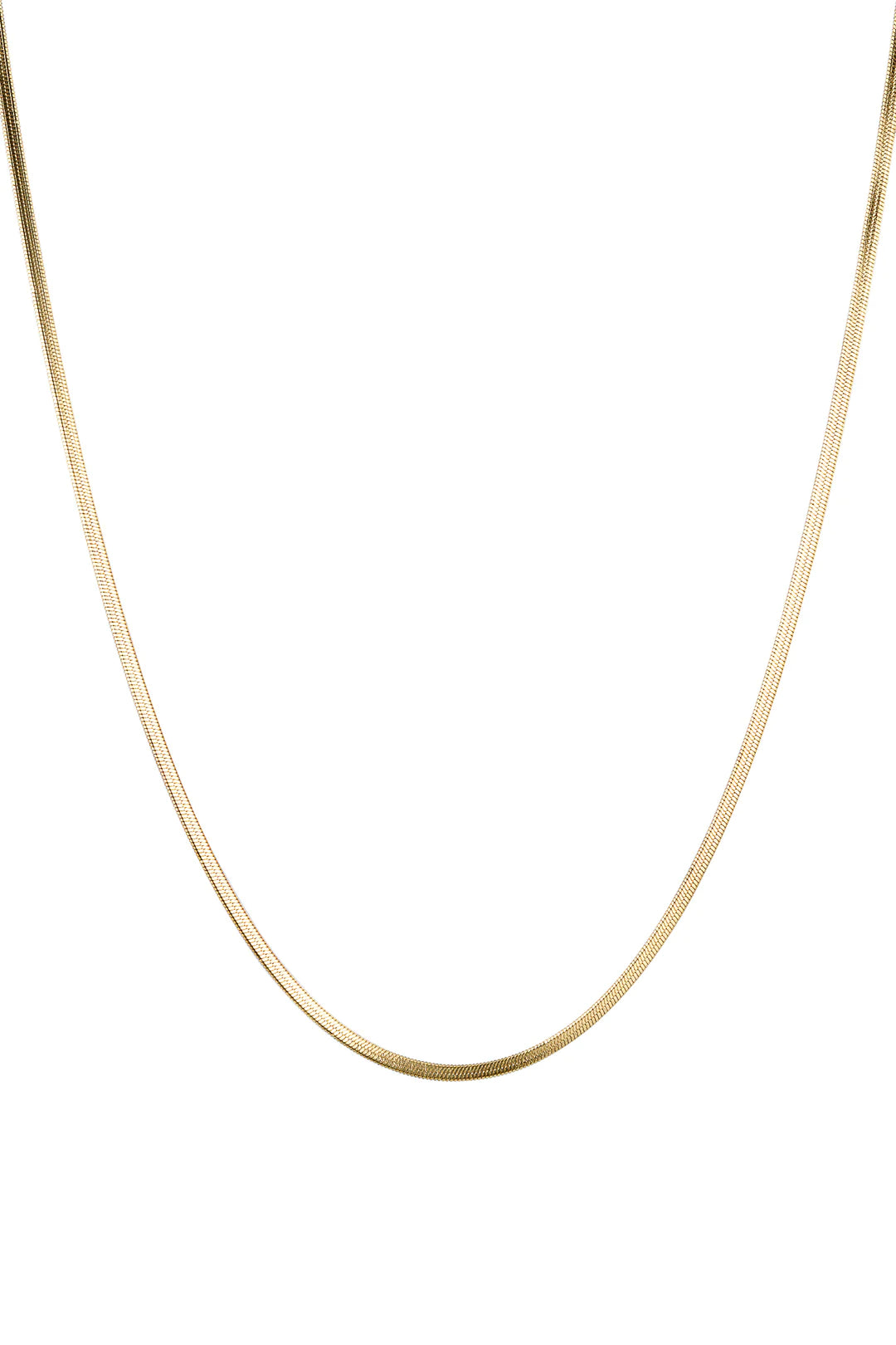 Hailey Snake Necklace - 2mm (Short)