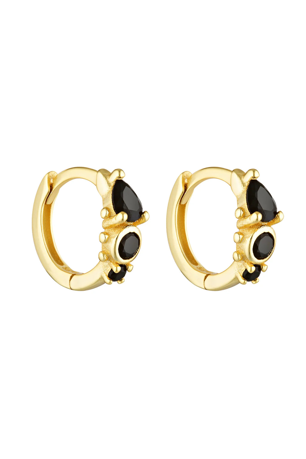 Heirloom Huggies - Gold/Onyx