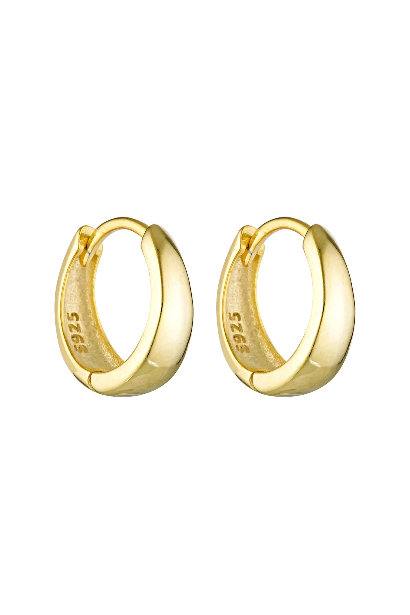 Plain Huggies - Gold 9mm