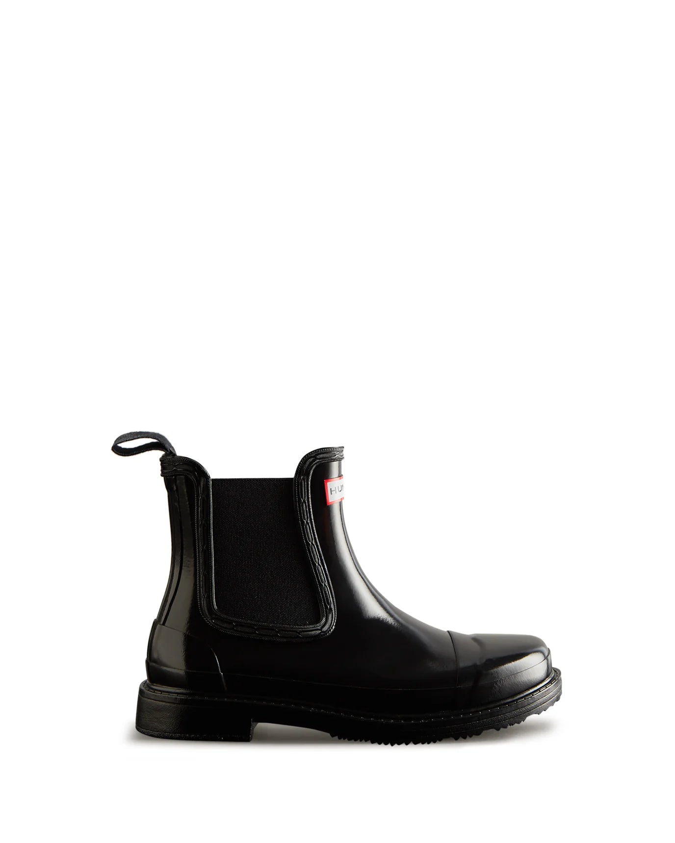Amazon.com | Hunter Commando Chelsea Boot Black 5 M | Rain