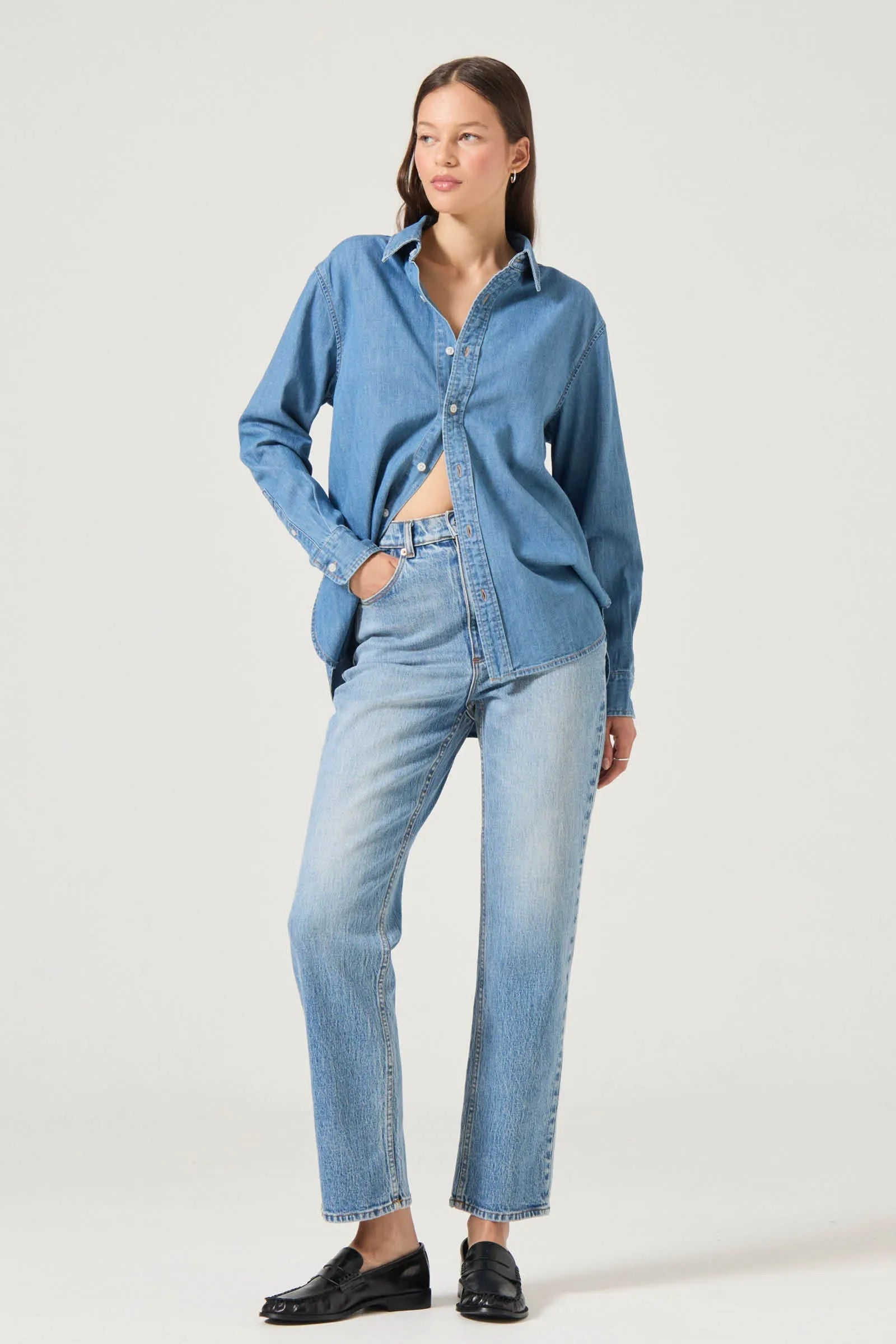 Original Denim Shirt - Brad Blue