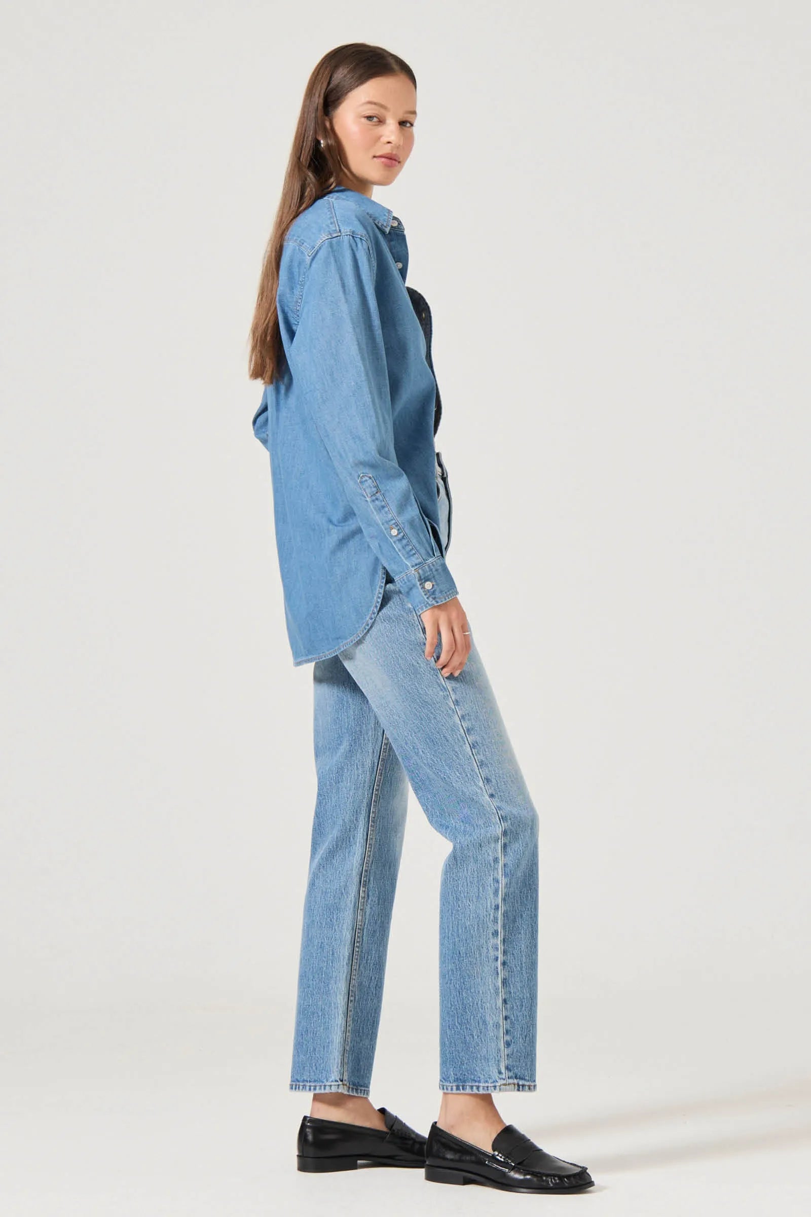 Original Denim Shirt - Brad Blue