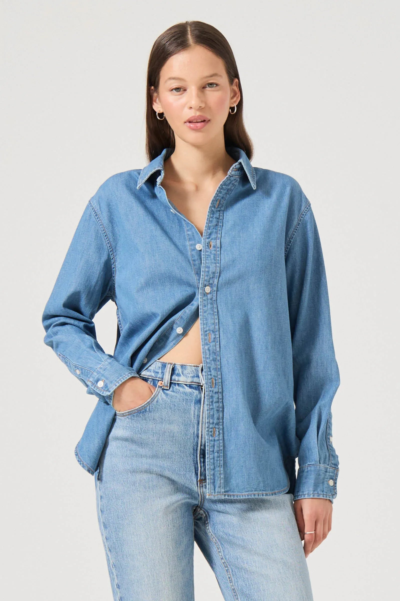 Original Denim Shirt - Brad Blue