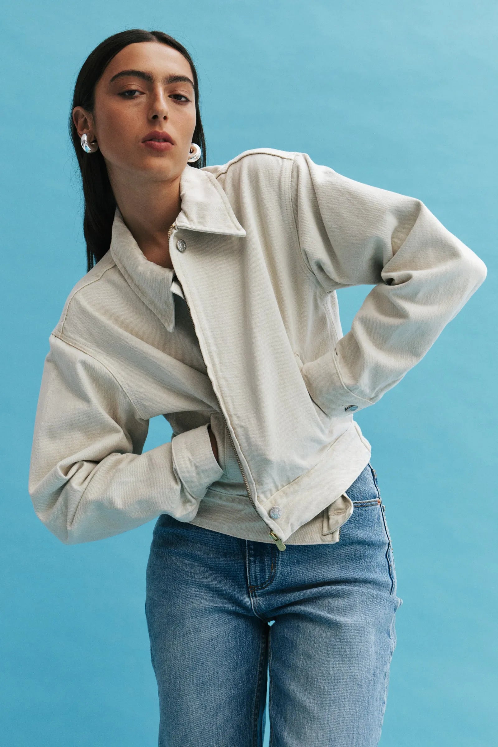 Louise Jacket - Salt