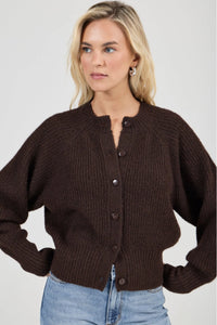 Duchess Cardigan - Chocolate