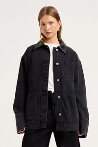 Denim Chore Jacket - Mercer Black