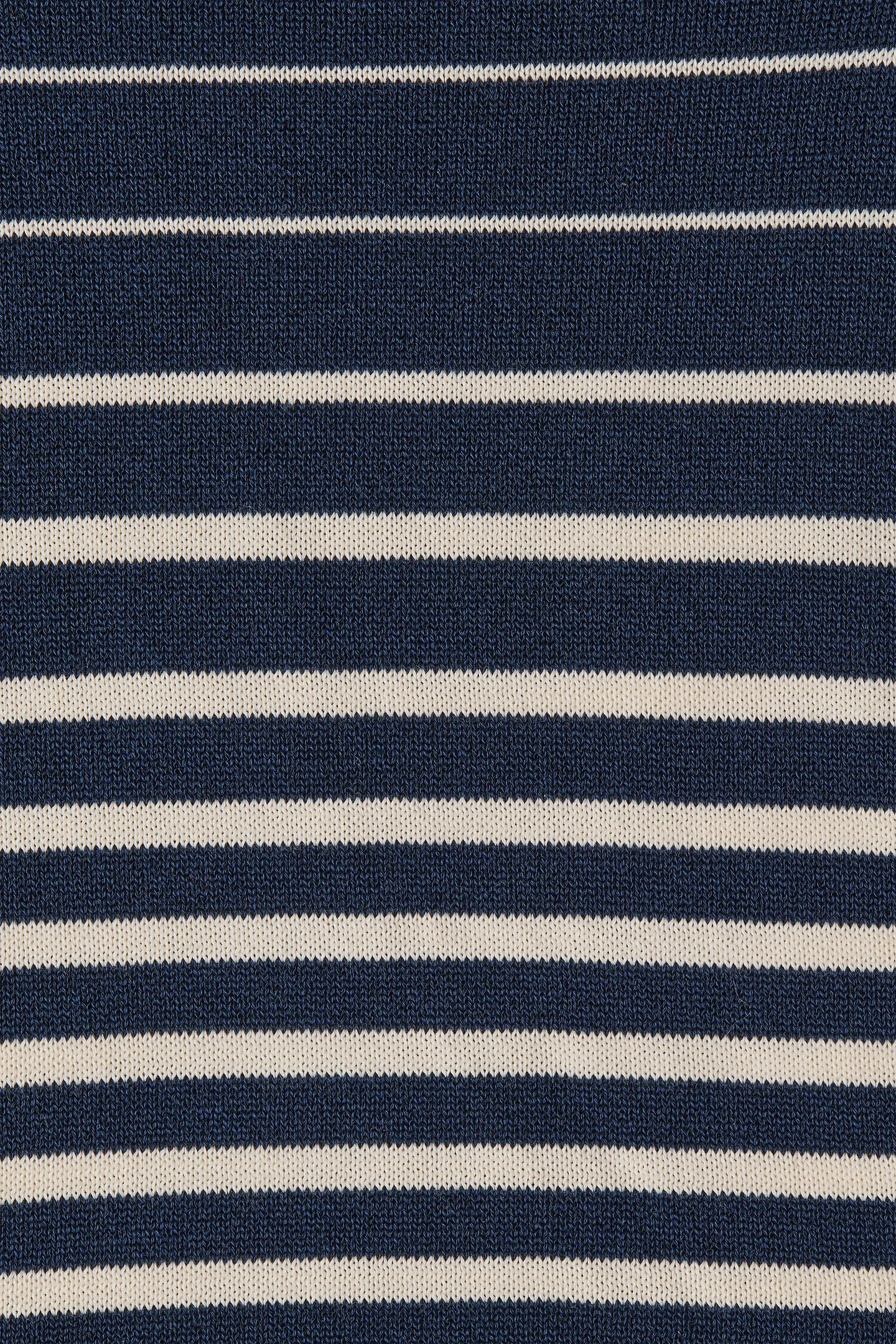 Harlow Oversized Polo - Scandi Stripe/Navy/Cream