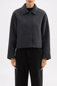 Jayden Wool Jacket - Charcoal