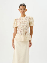Augusta Lace Top - Fleurette Lace