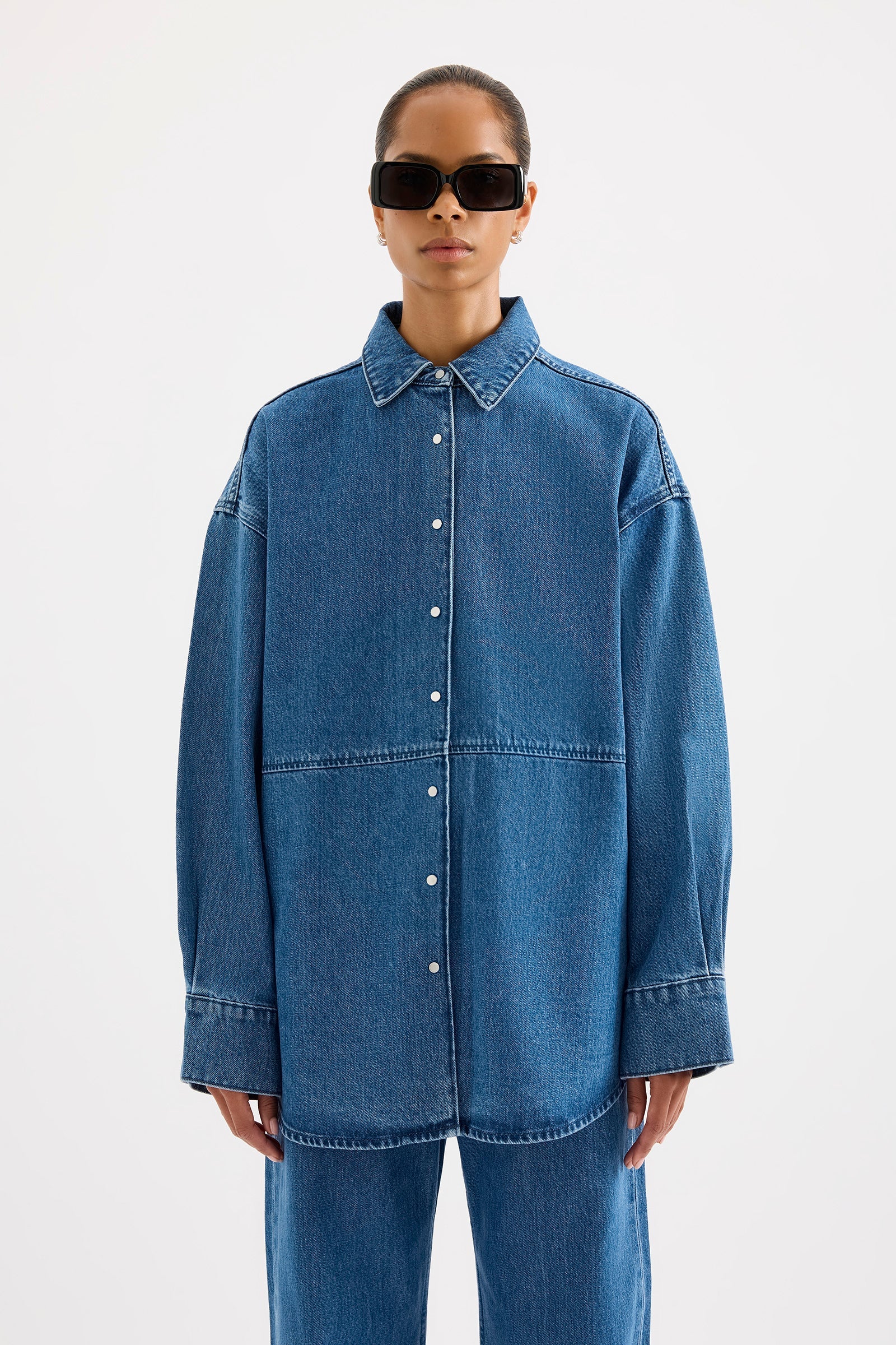 Otis Denim Organic Jacket - French Blue