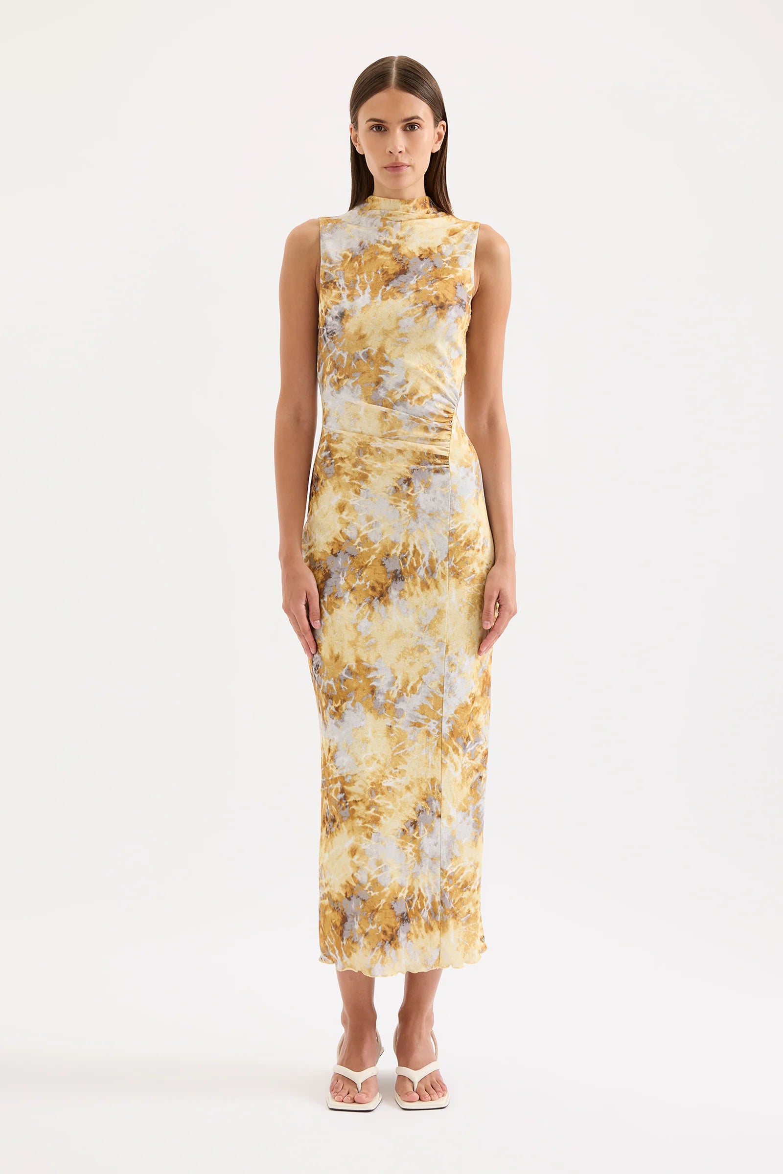 Lumine Mesh Maxi Dress