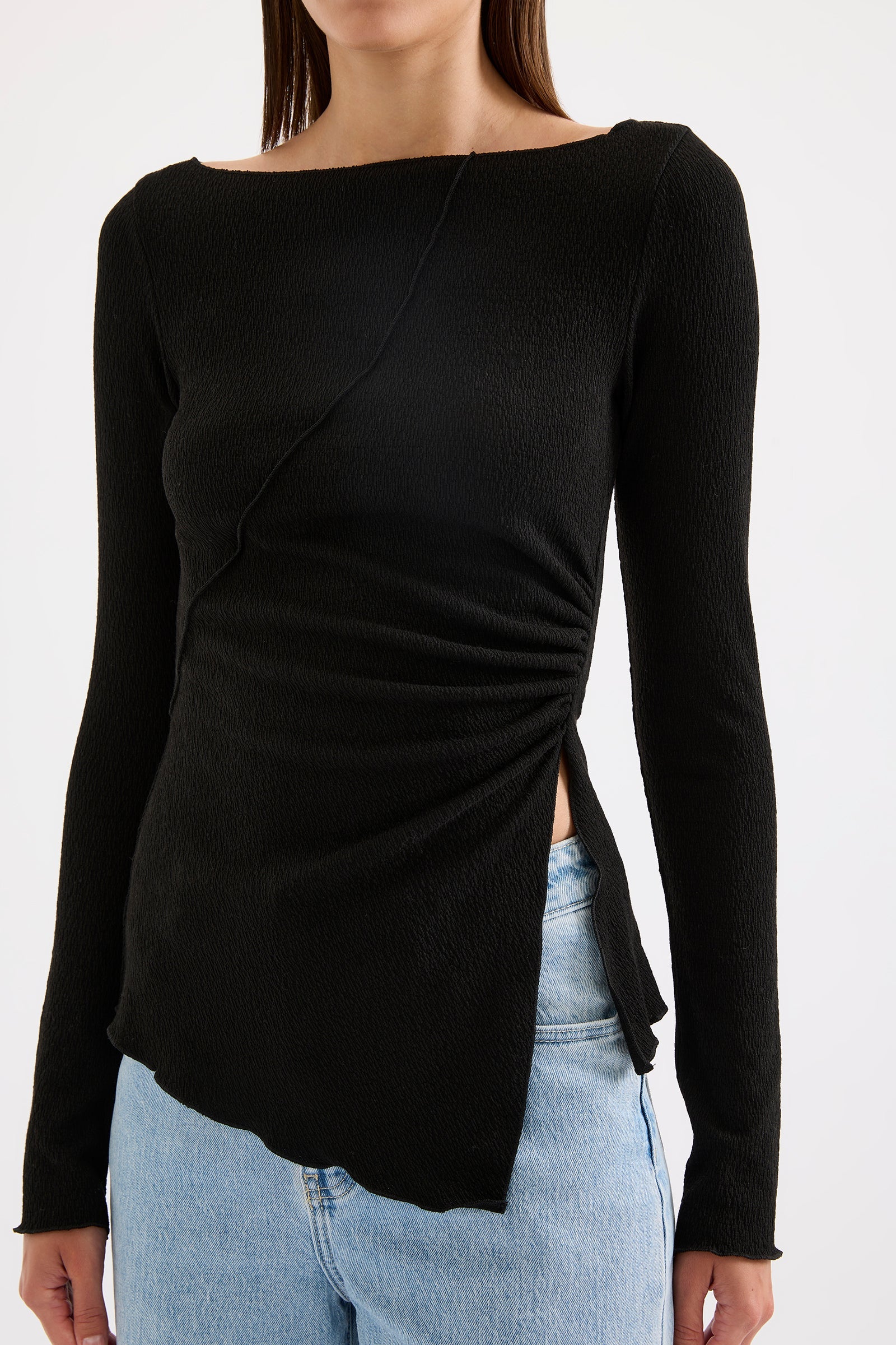 Cora LS Top - Black