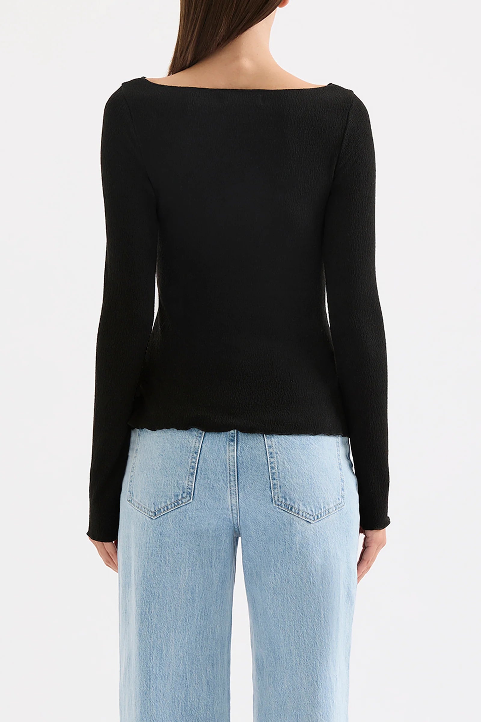Cora LS Top - Black