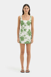 Gardella Cut Out Mini Dress - Frisa Print