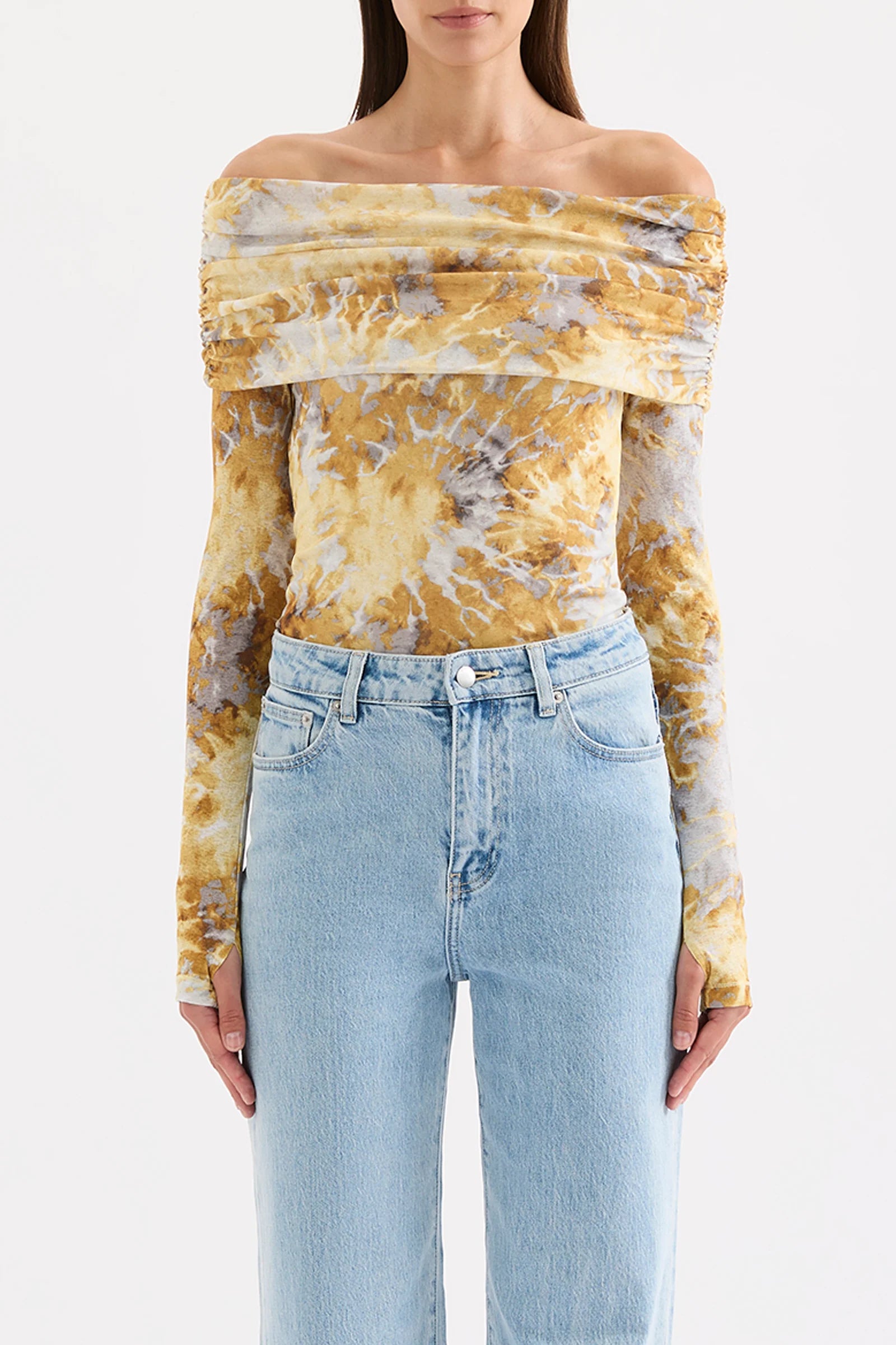 Lumine Mesh LS Top