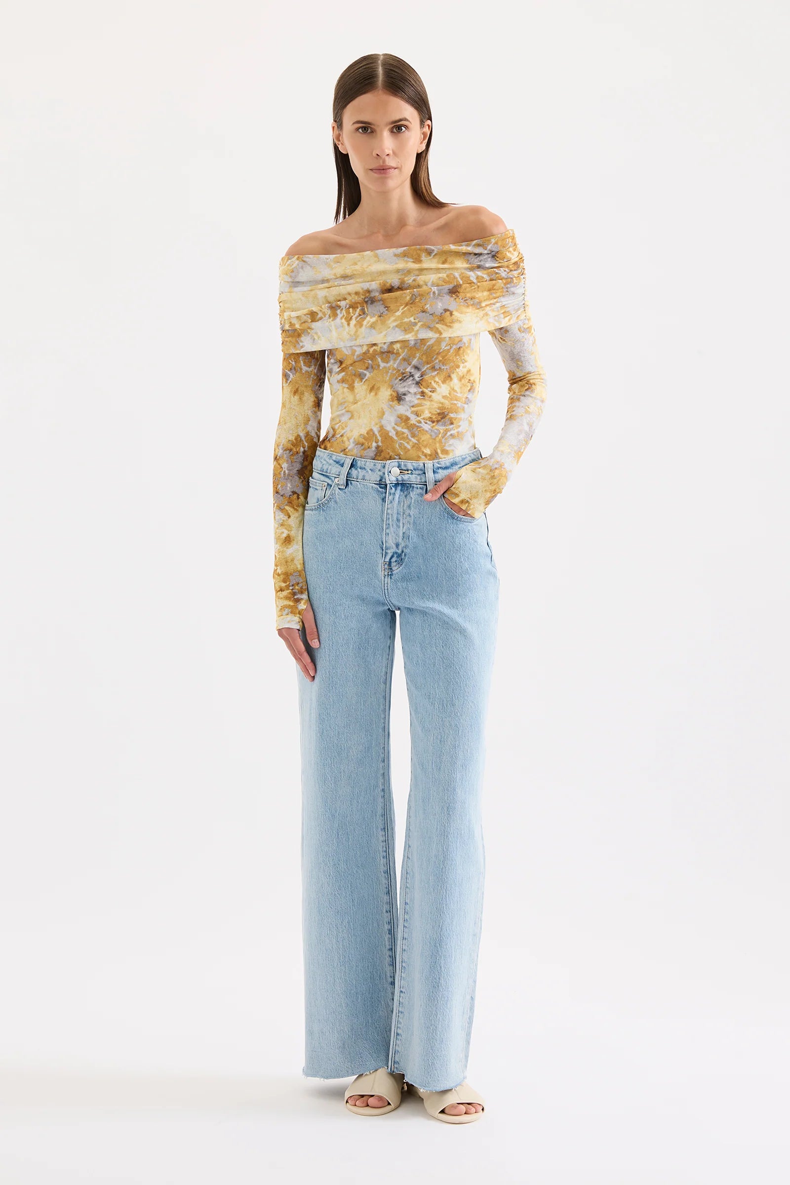 Lumine Mesh LS Top