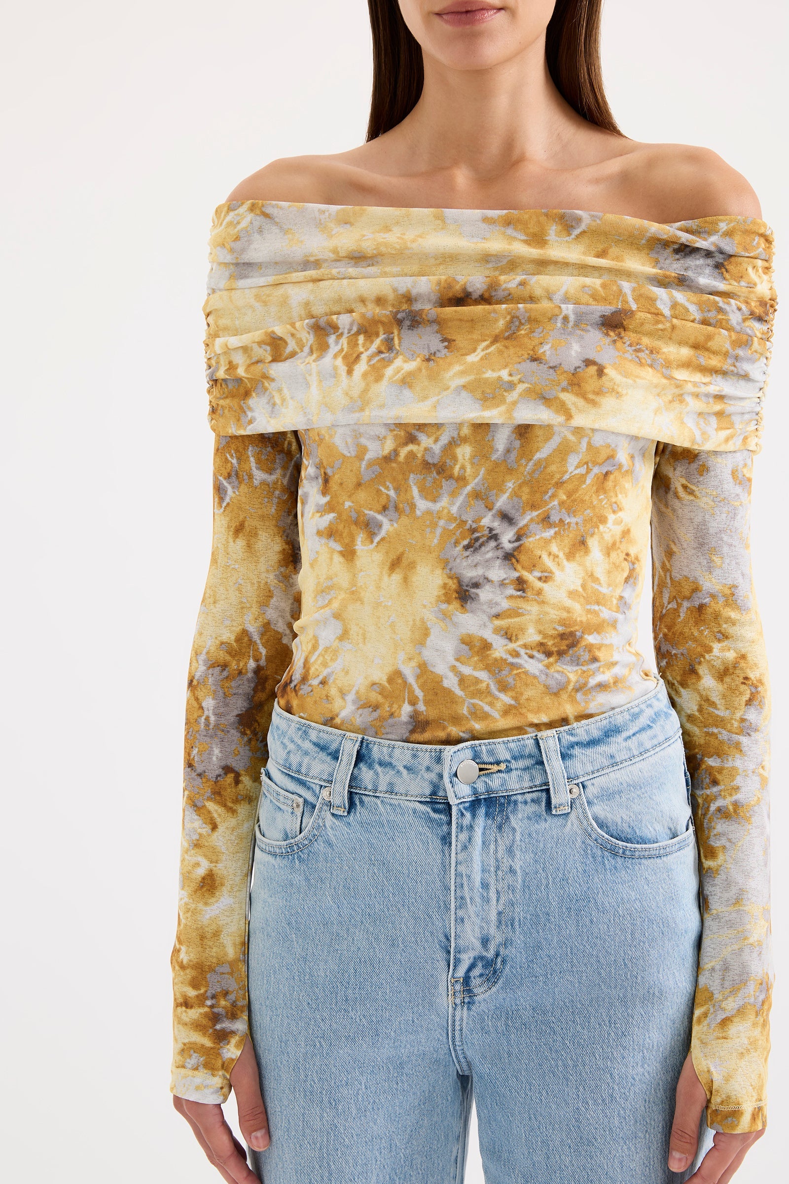 Lumine Mesh LS Top