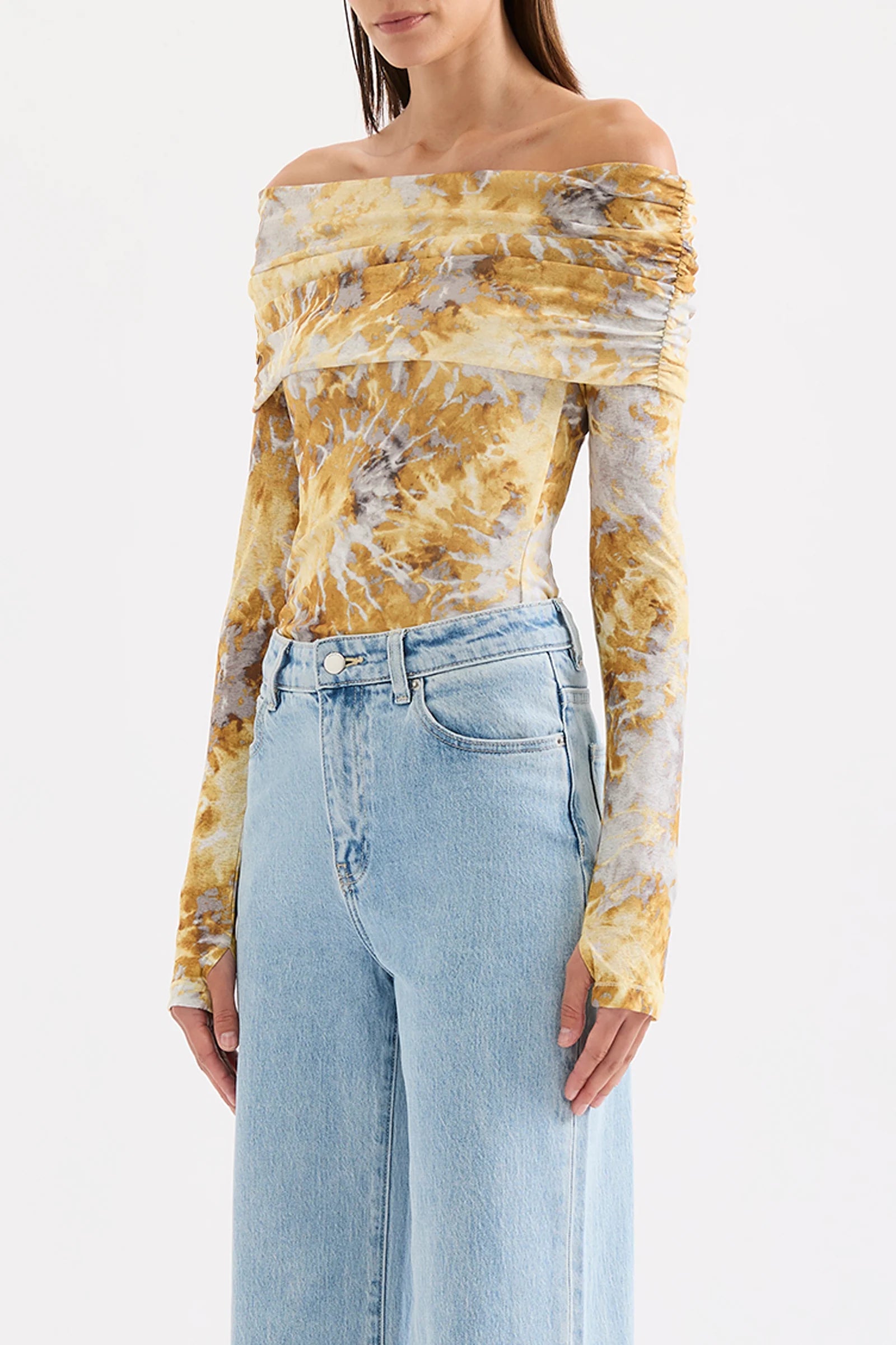 Lumine Mesh LS Top
