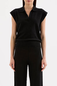 Jett Knit Top - Black