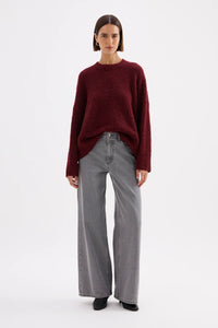 Elias Knit - Oxblood