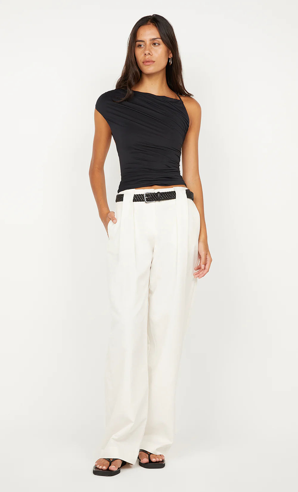 Bree Asym Top - Black