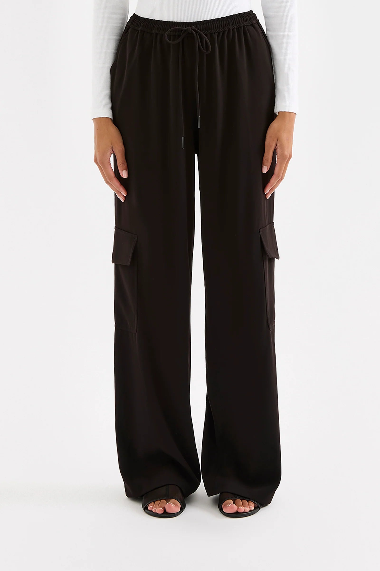 Quincy Cargo Pant - Black