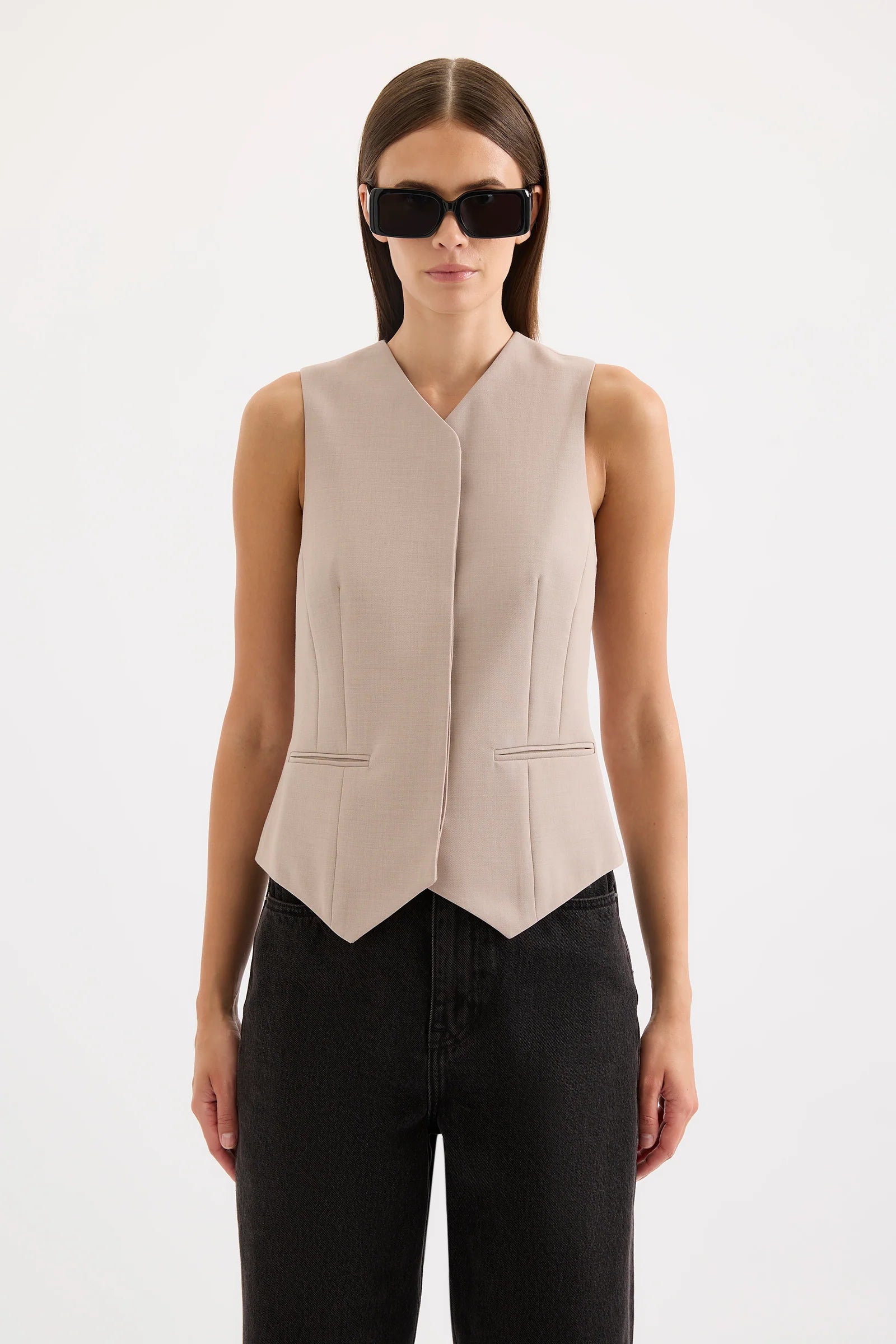 Wallace Vest - Mink