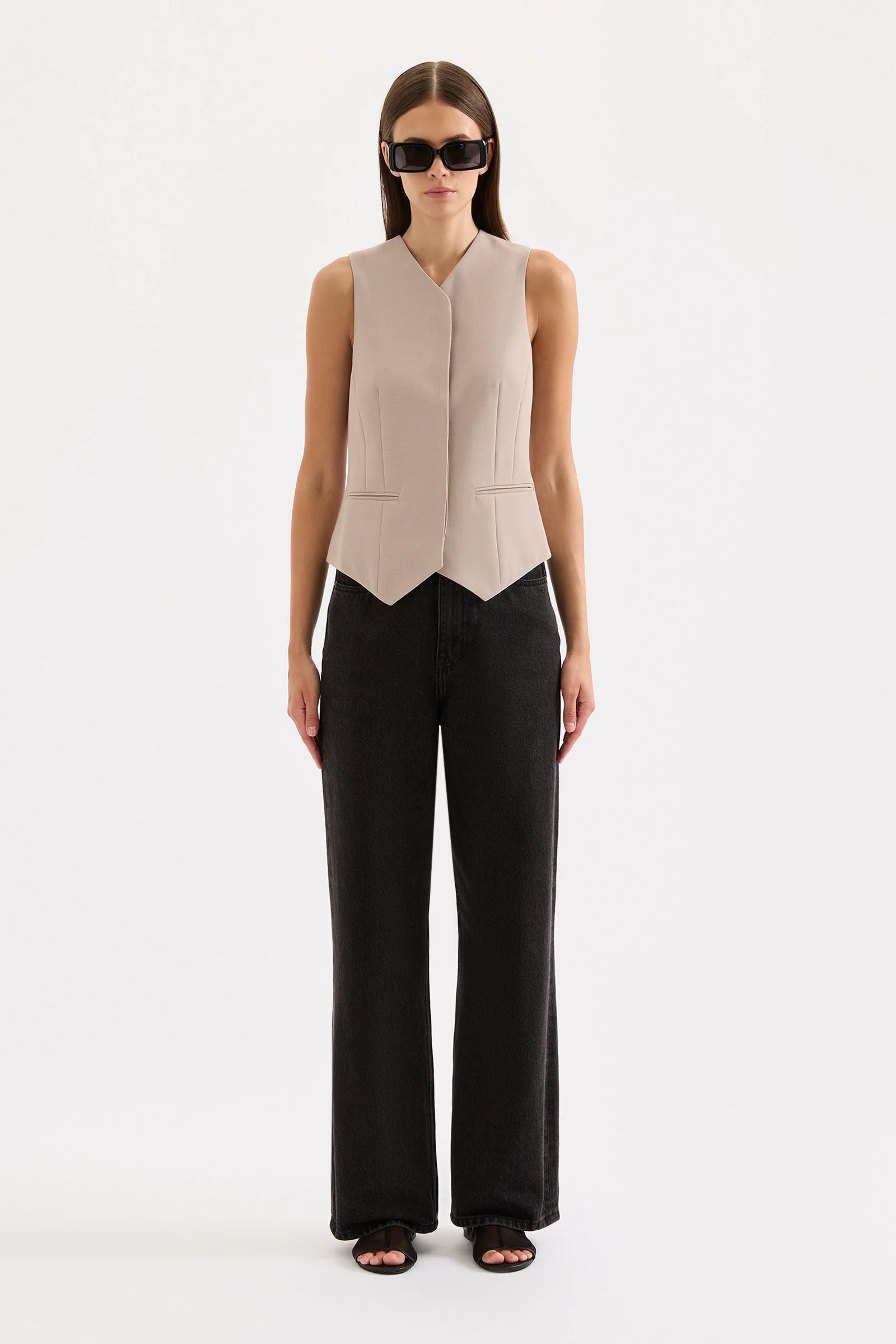 Wallace Vest - Mink