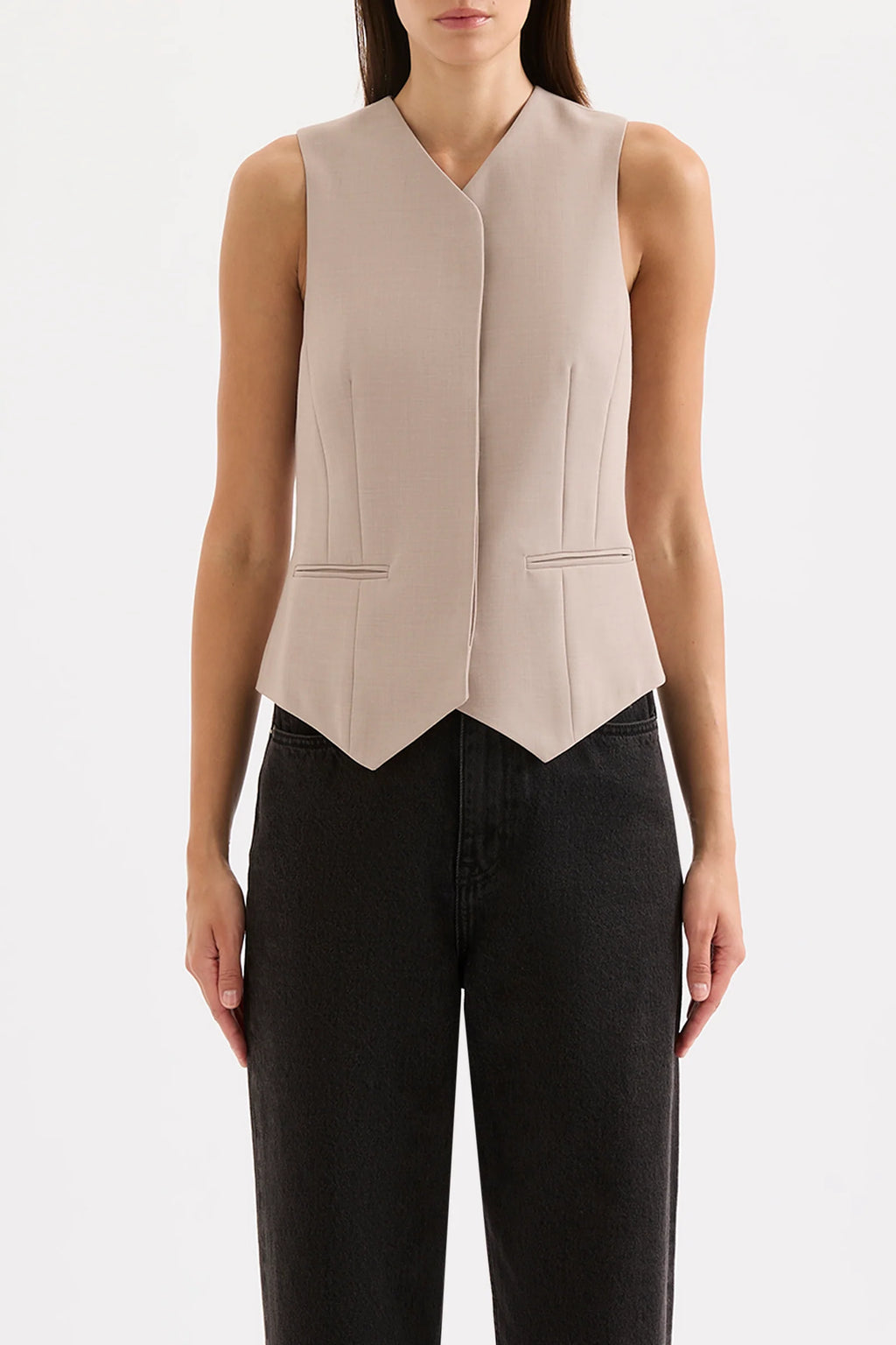 Wallace Vest - Mink